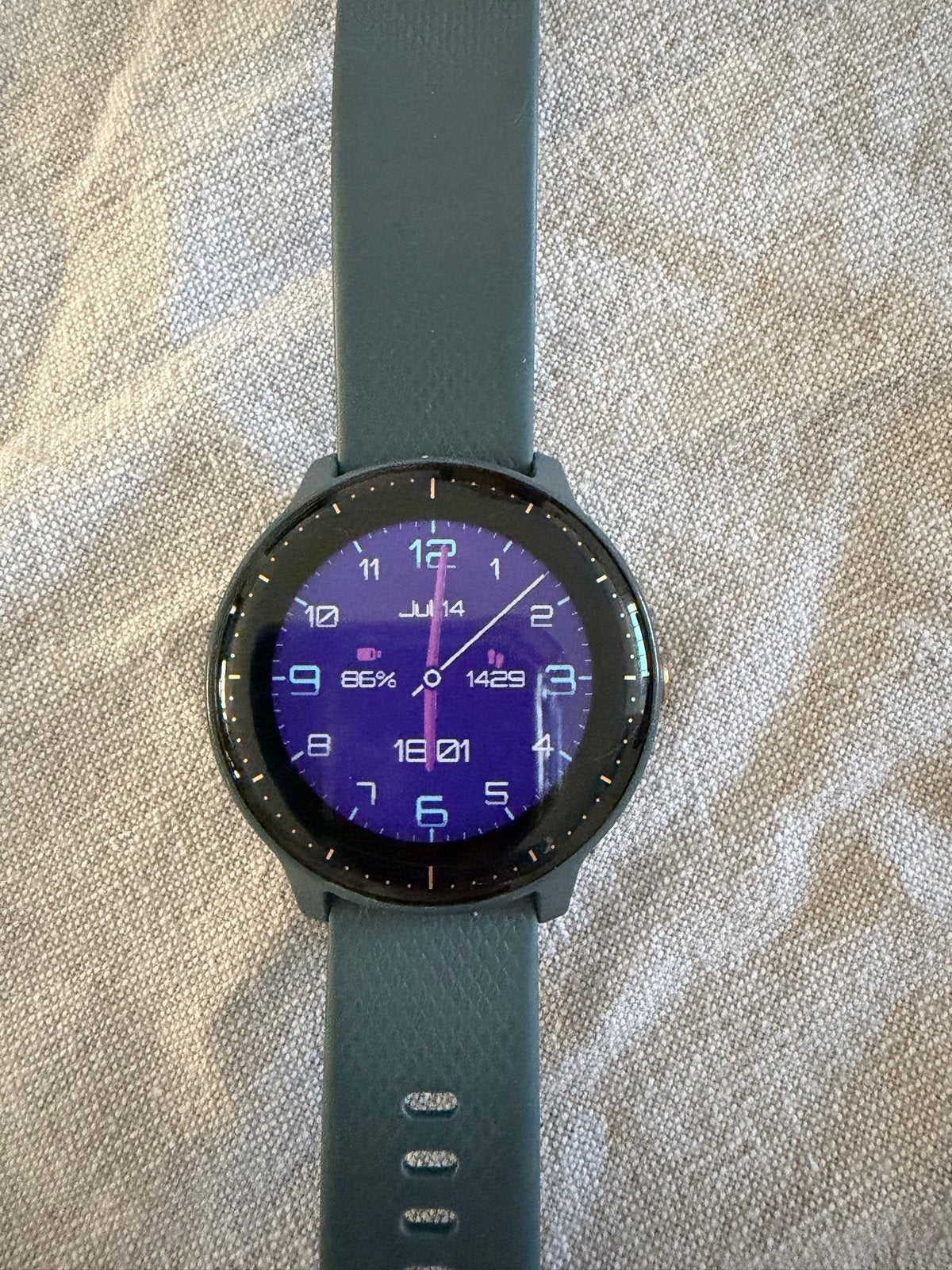 Garmin vívoactive 3 Music smartwatch, Sieraden, Tassen en Uiterlijk, Smartwatches, Ophalen, Zwart, Waterdicht, Android