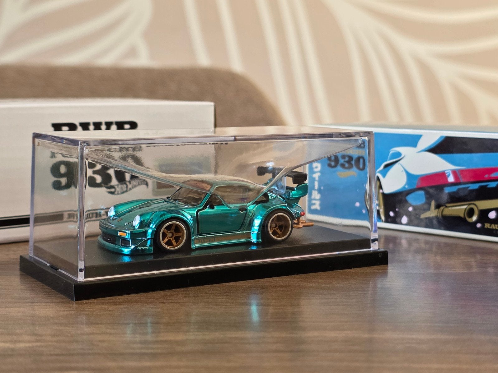 Hot Wheels RWB Porsche 930 - Exclusief Model, Ophalen of Verzenden, Zo goed als nieuw, Overige typen