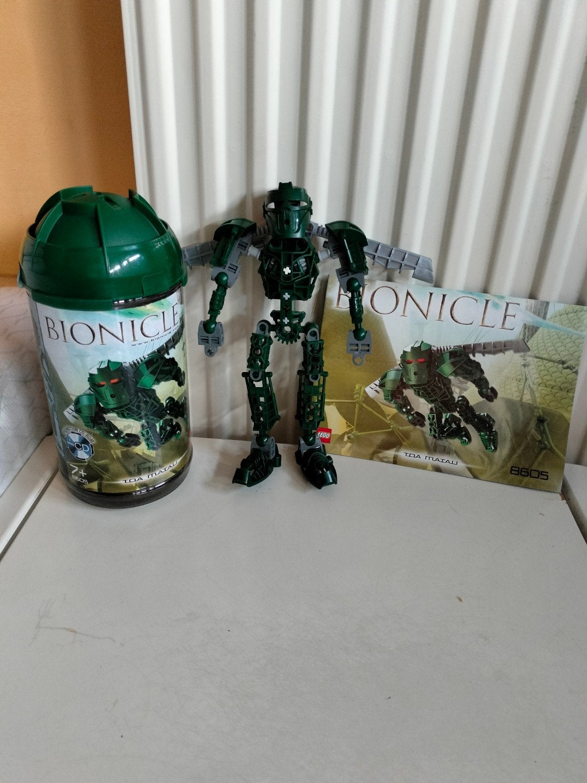 Bionicle Toa Matau (8605), Bionicle, Lego, Compleet, Ophalen of Verzenden