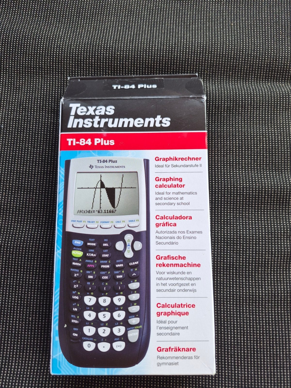 Texas Instruments TI-84 plus, Ophalen, Grafische rekenmachine, Nieuw