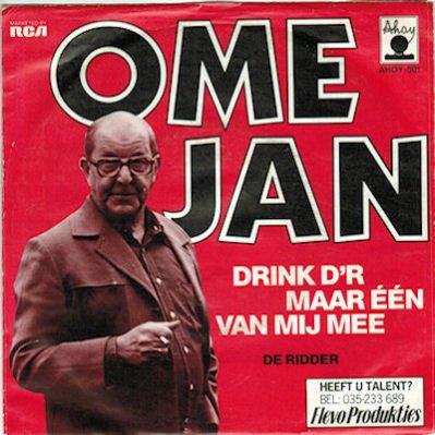 OME JAN (Curré) 1980 UNIEKE NEDERPOP uit Omg.GELDERLAND O087, Ophalen of Verzenden, Gebruikt