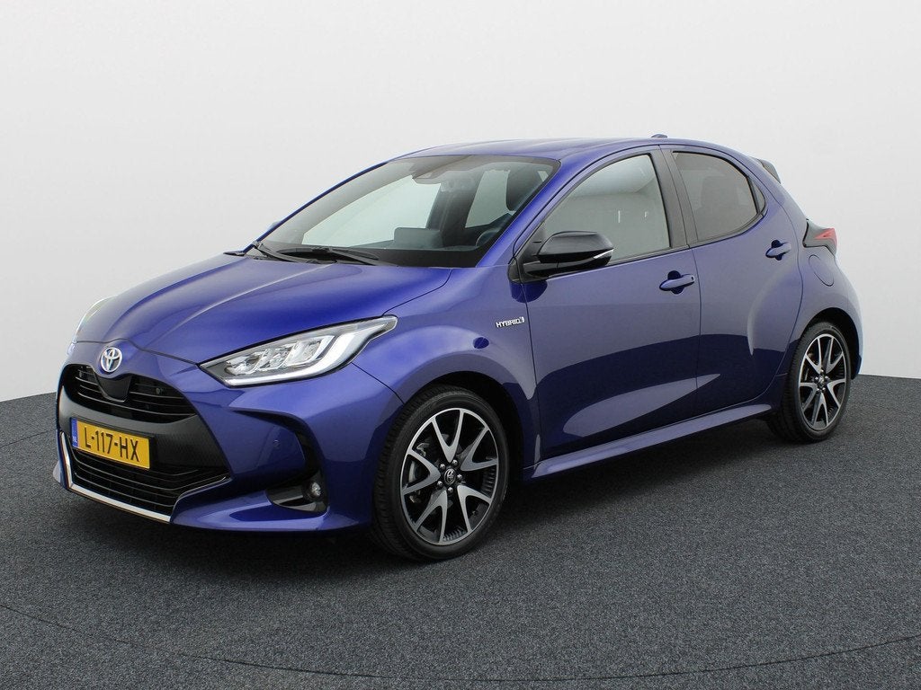Toyota Yaris 1.5 Hybrid Executive | JBL | Keyless | Head Up, Auto's, Toyota, 12 maanden, 450 kg, Gebruikt, Blauw