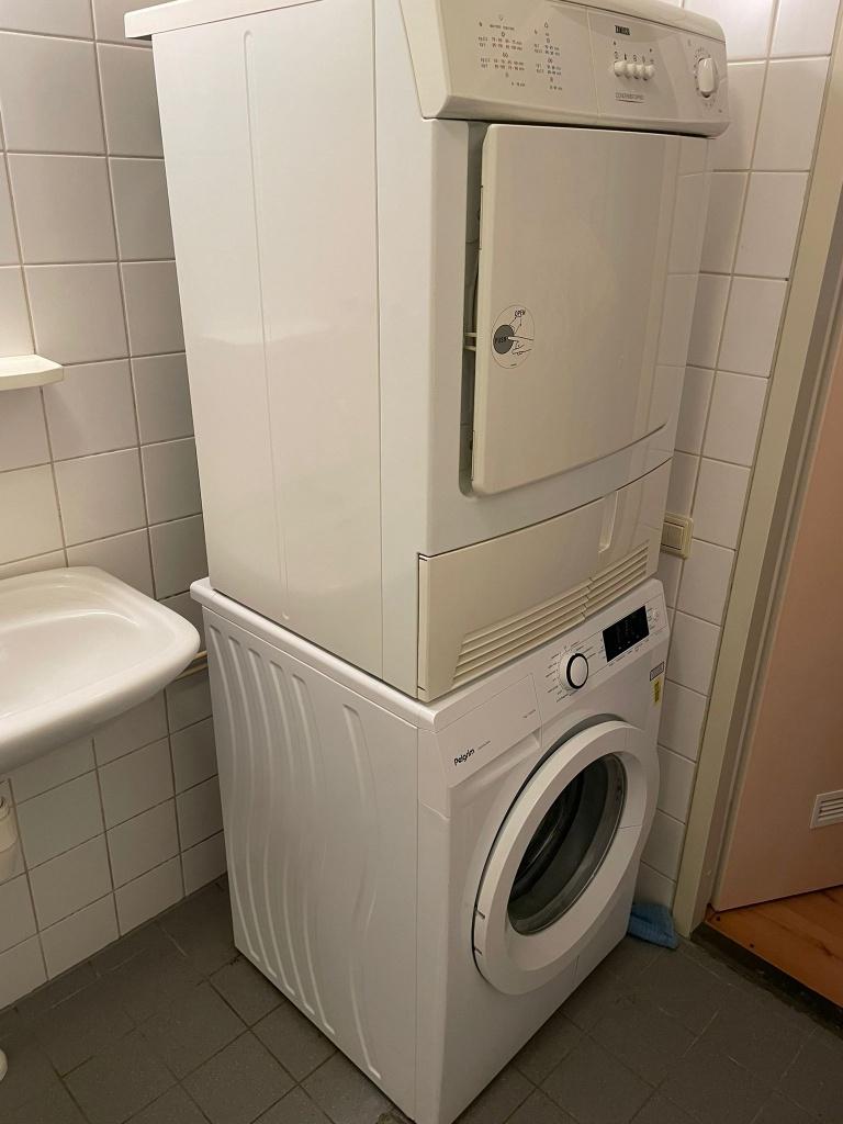 Zanussi Droger, Witgoed en Apparatuur, Wasdrogers, Ophalen, Gebruikt, Condens, 85 tot 90 cm
