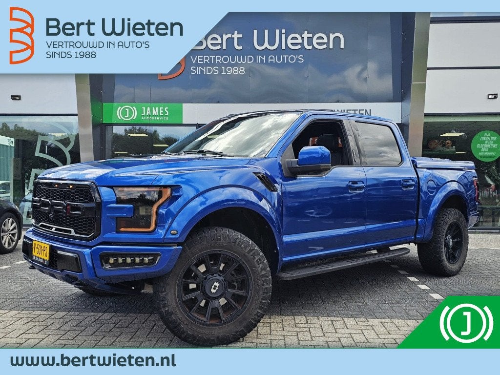 Ford USA F-150 3.5 V6 Raptor | Trekhaak | Schuifdak | Custom, Auto's, Automaat, Gebruikt, Blauw, F-150