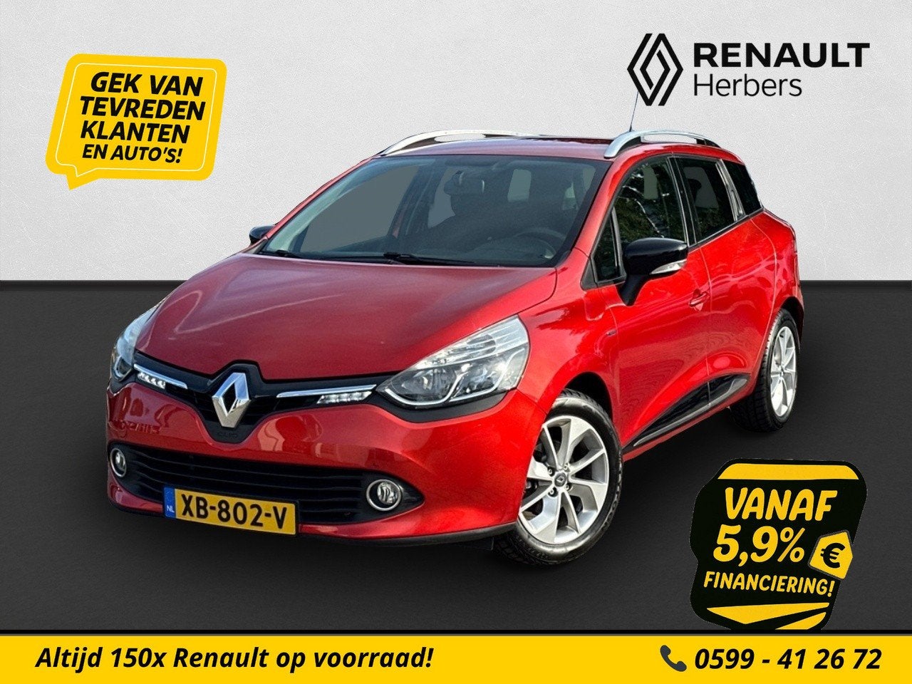 Renault Clio Estate 0.9 TCe Expression TREKHAAK / NAVI / AIR