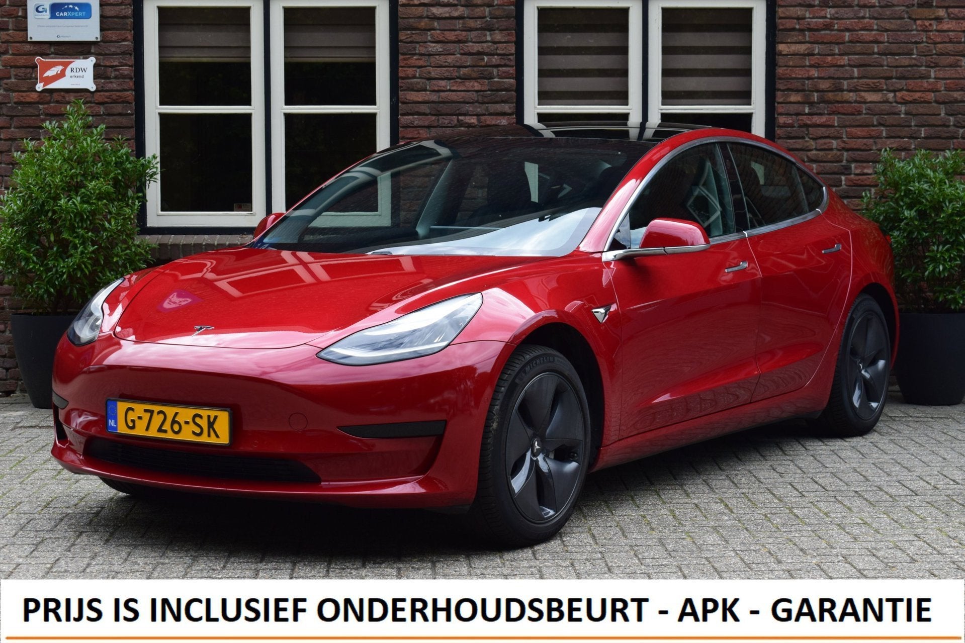 Tesla Model 3 Standard RWD Plus 60 kWh 85% SOH, Auto's, Tesla, Automaat, 238 pk, Achterwielaandrijving, Gebruikt