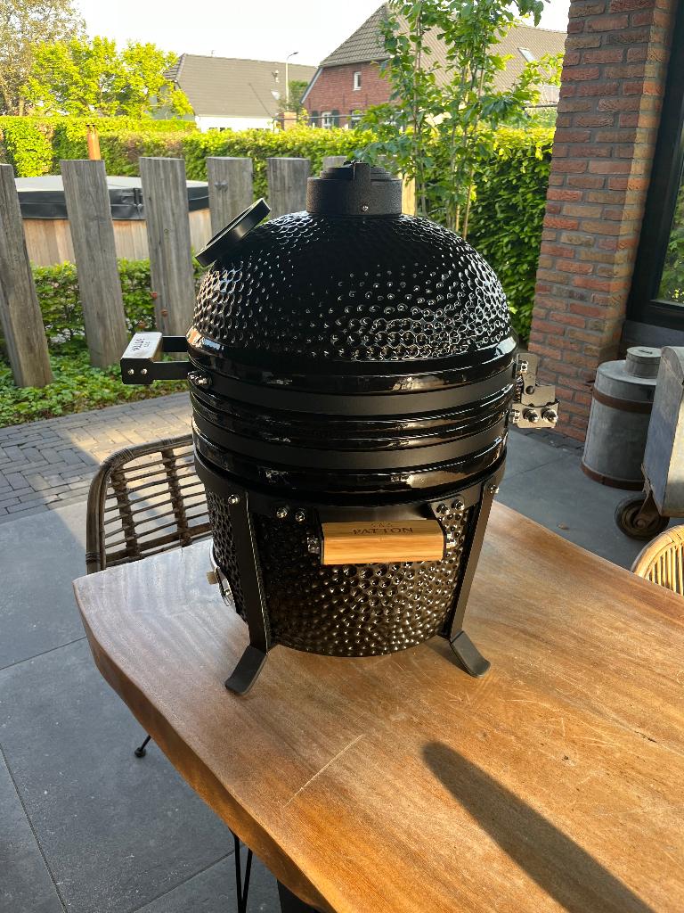 Ongebruikte kamado, 15 inch, tafelmodel van Patton, Ophalen, Nieuw, Patton