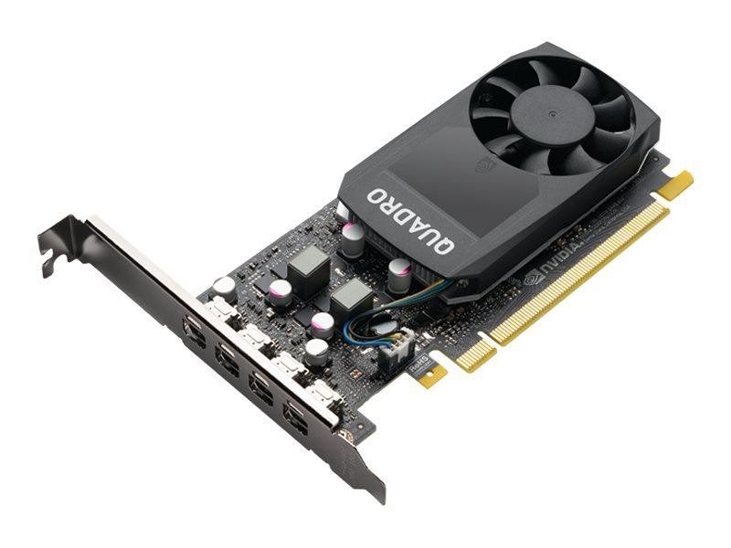 Nvidia Quadro P1000 4GB Videokaart (CAD/Photoshop/4K), PCI-Express 3, DisplayPort, Ophalen of Verzenden, Nvidia