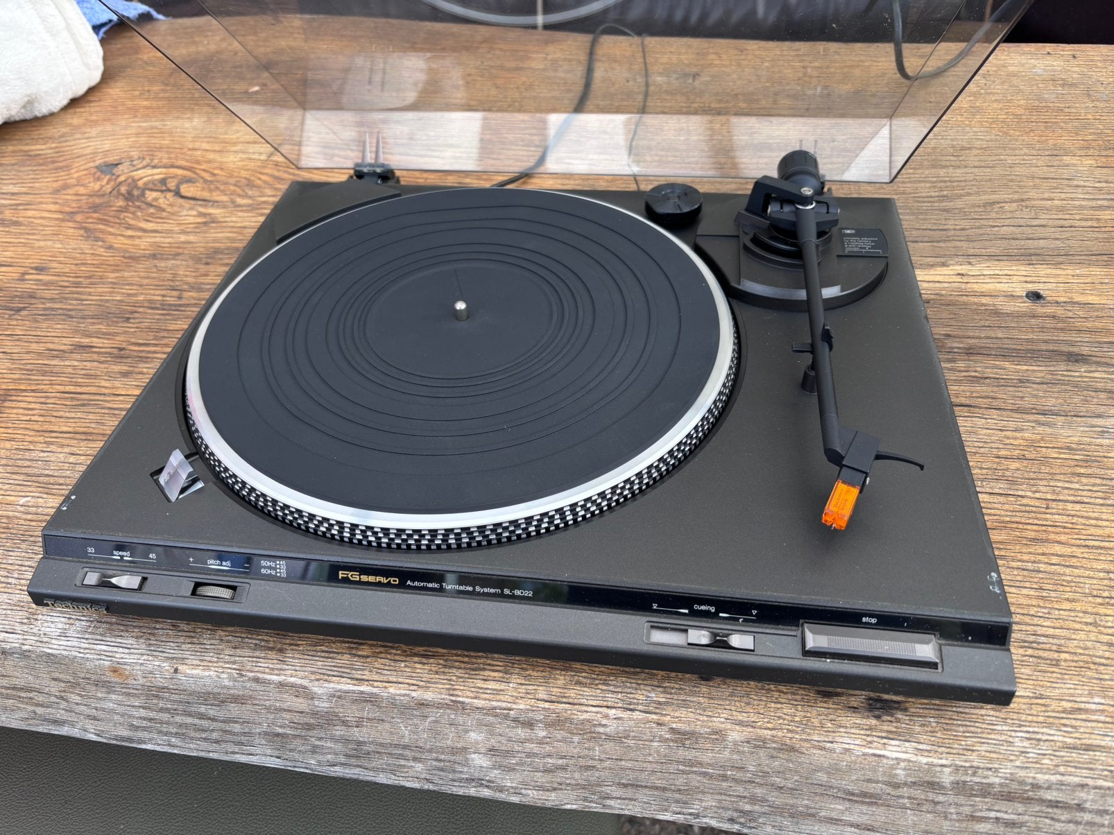 Technics platenspeler SL-BD22, Ophalen, Zo goed als nieuw, Technics