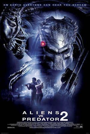 AVPR  :  ALIENS   VS.   PREDATOR  2 - REQUIEM    filmposter., Rechthoekig Staand, Verzenden, Nieuw, A1 t/m A3