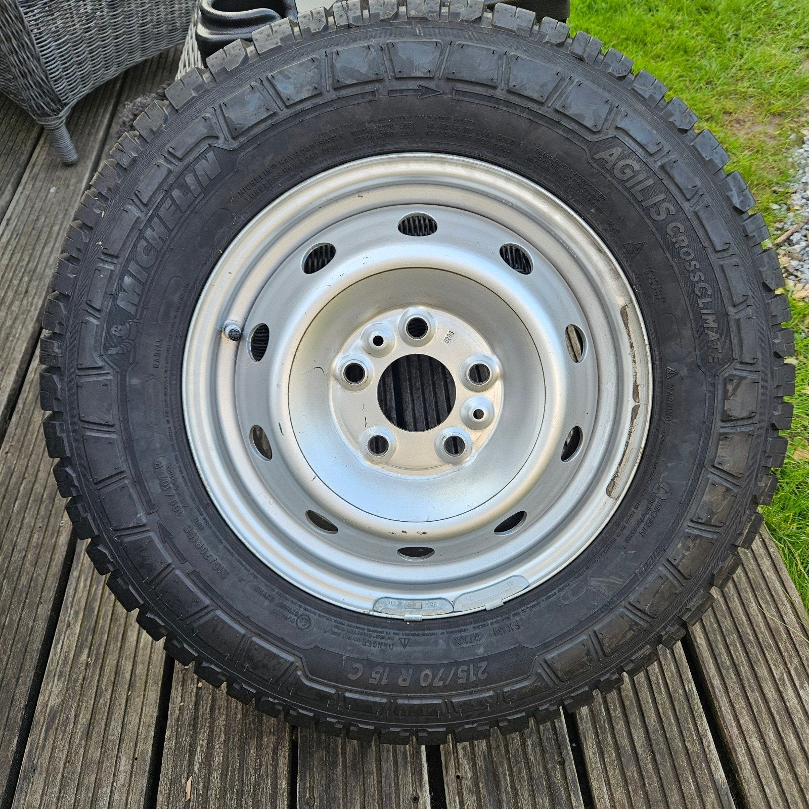Velg met Michelinband Camper, Ophalen, Zo goed als nieuw