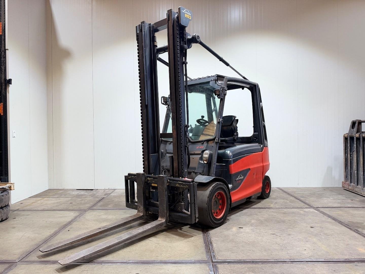 Linde E45 600 elektro lange vorken 4,4M extra ventiel HL1069, Meer dan 4000 kg, Elektrisch, Heftruck, Linde