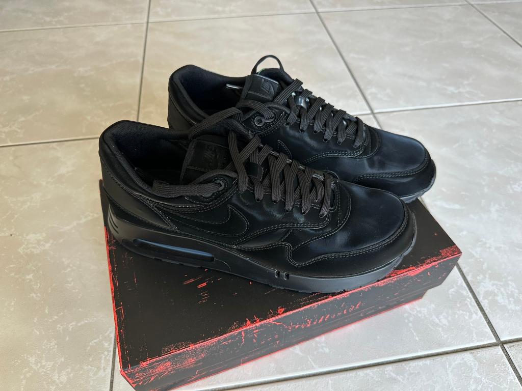 Nike Air Max 1 '86 OG Big Bubble 'Vanta Black' Maat 45, Zwart, Nike, Nieuw, Ophalen of Verzenden