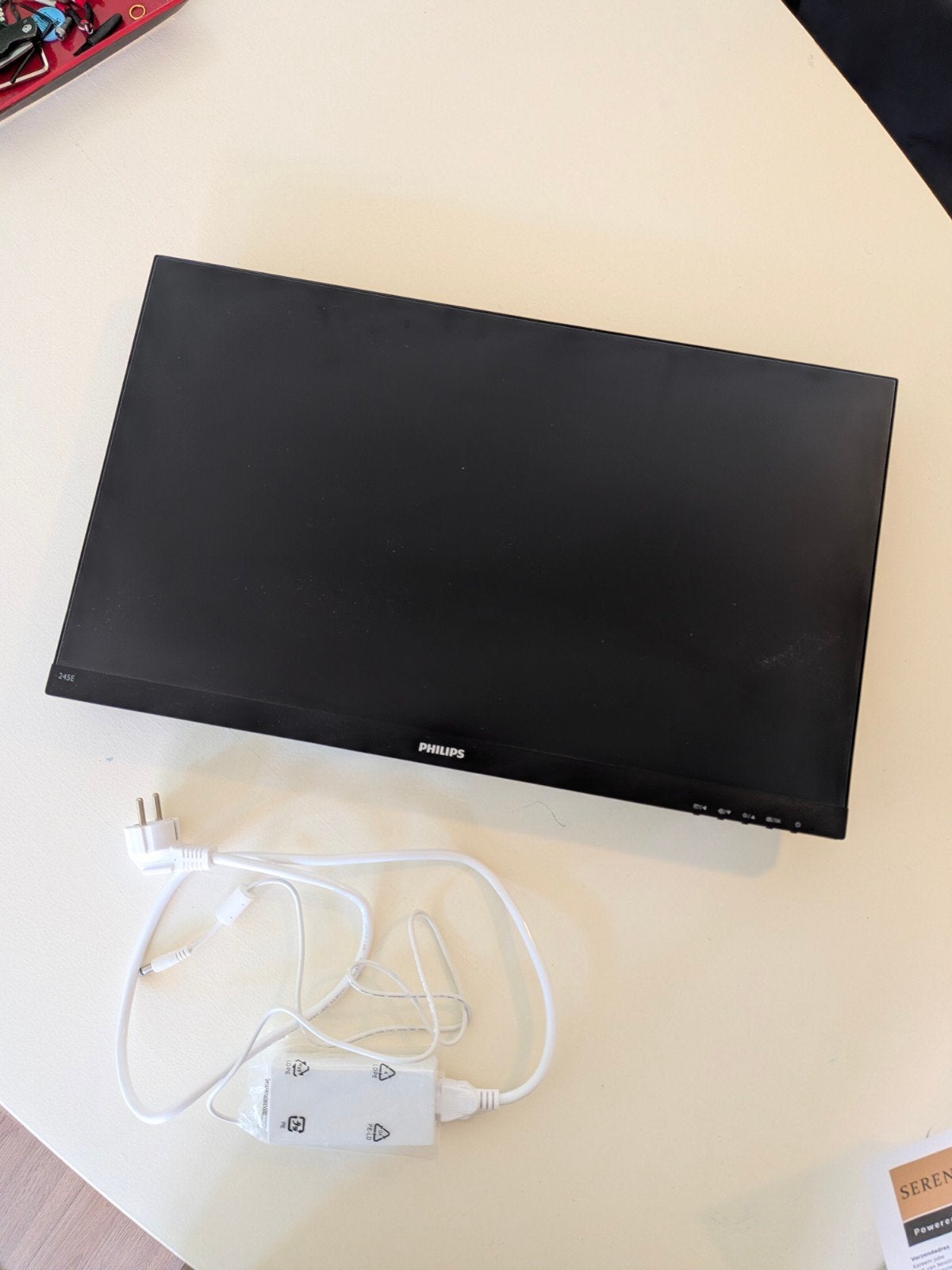 24 inch Philips 245E monitor, Computers en Software, Monitoren, Ophalen, Philips, HDMI, Zo goed als nieuw