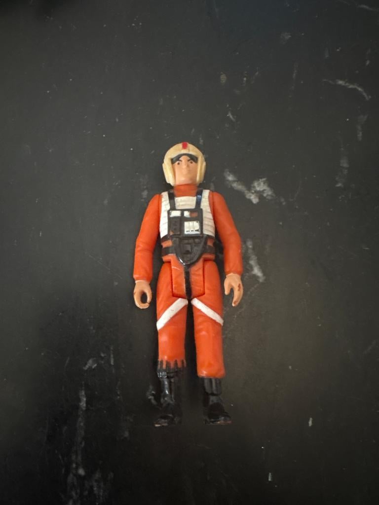 Vintage Star Wars Luke Skywalker X-Wing Piloot Figuur, Ophalen of Verzenden, Gebruikt