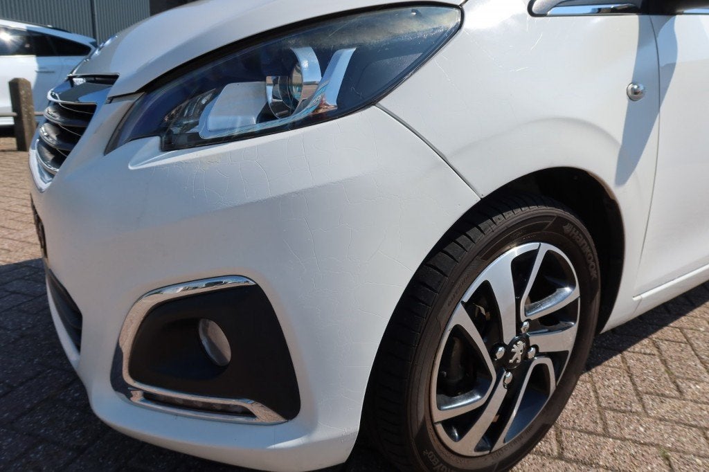 Peugeot 108 1.0 VTI ALLURE CABRIO TOP, CAMERA, Gebruikt, Euro 6, 4 stoelen, Bedrijf