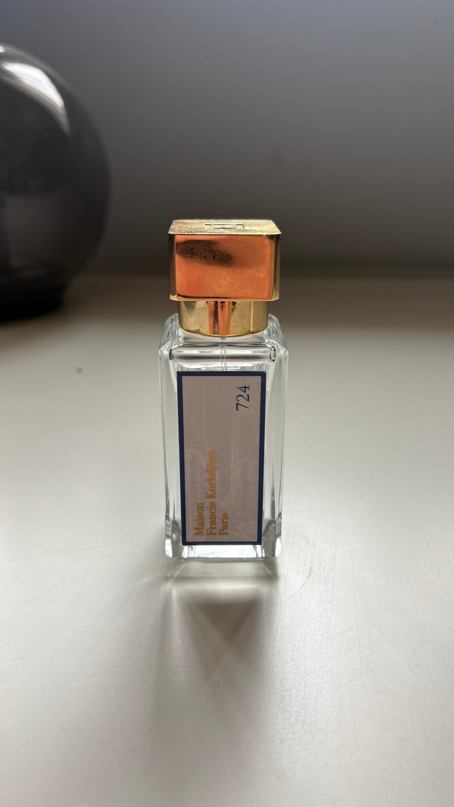 Maison Francis Kurkdjian 724 35 ML (85% vol), Ophalen of Verzenden, Gebruikt