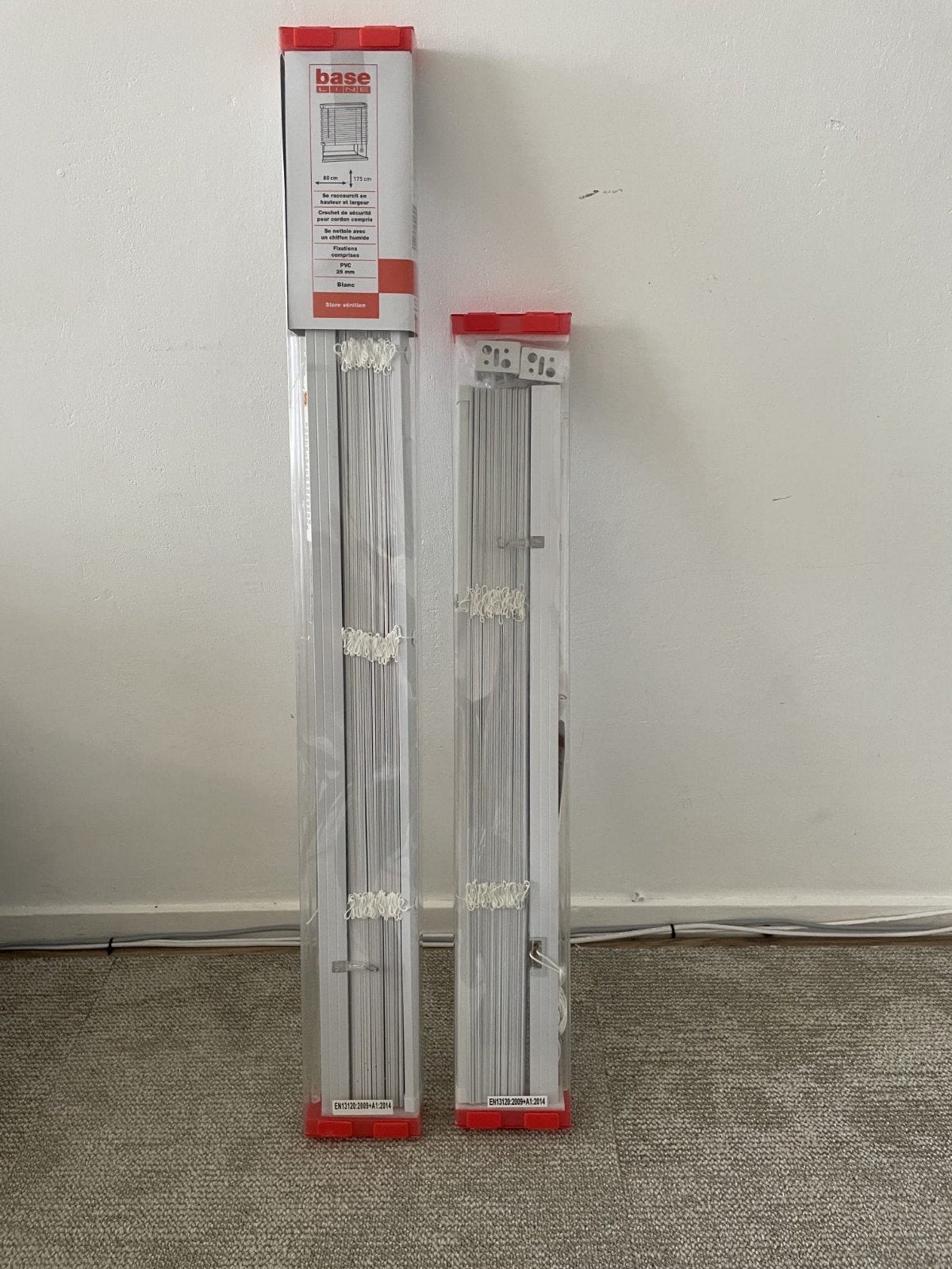 Nieuwe witte jaloezieën (Venetian blinds) 80x175 cm, Ophalen of Verzenden, Jaloezie, Inclusief montageonderdelen