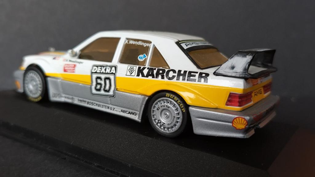 Mercedes Benz 190 Evo DTM Karcher Wendlinger Minichamps Pol, Auto, Verzenden, ., Pauls Model Art