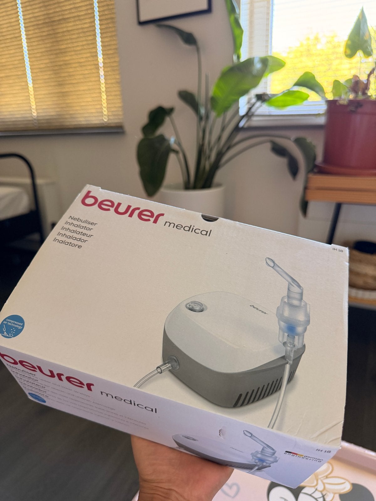 Beurer IH 18 Inhalator/Vernevelaar - Nieuw in doos, Ophalen, Nieuw, Overige typen