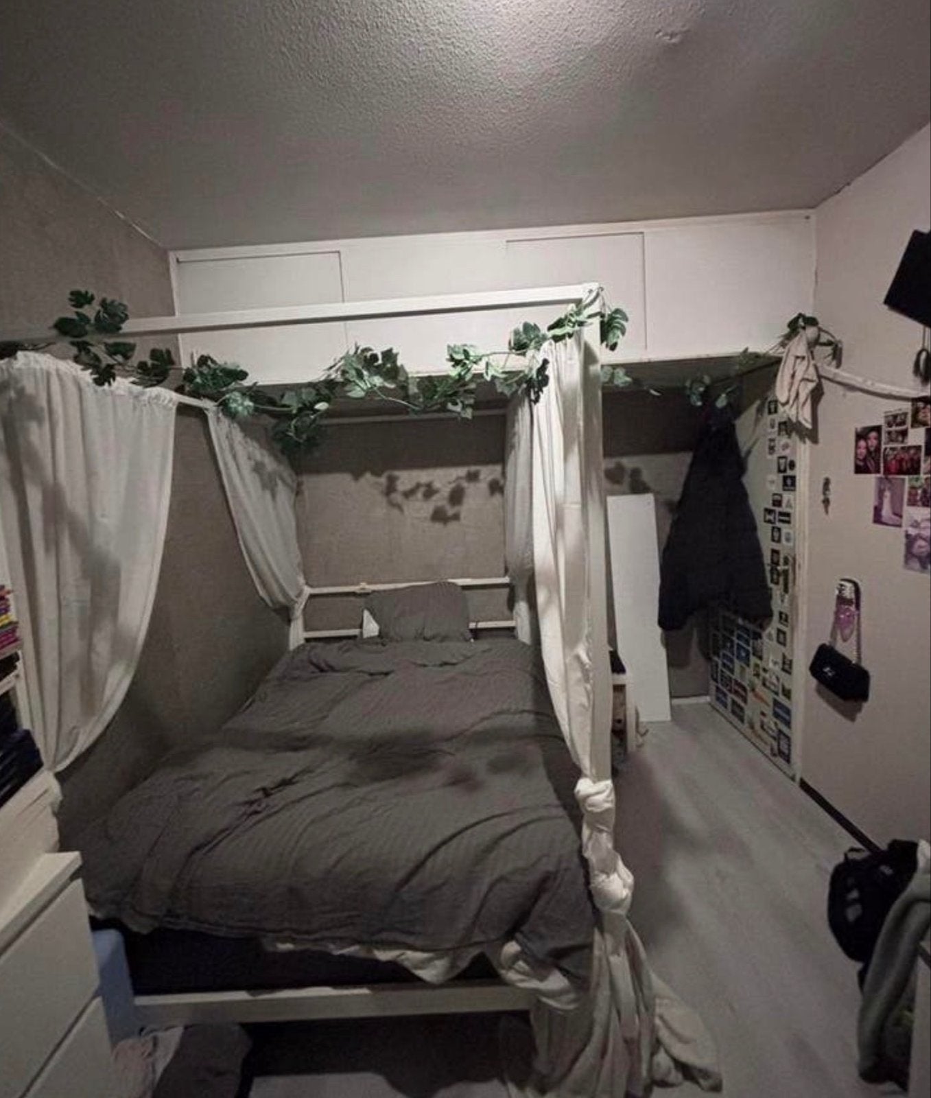 Hemelbed - Romantisch en Sfeervol, Ophalen, Gebruikt, Wit, Tweepersoons