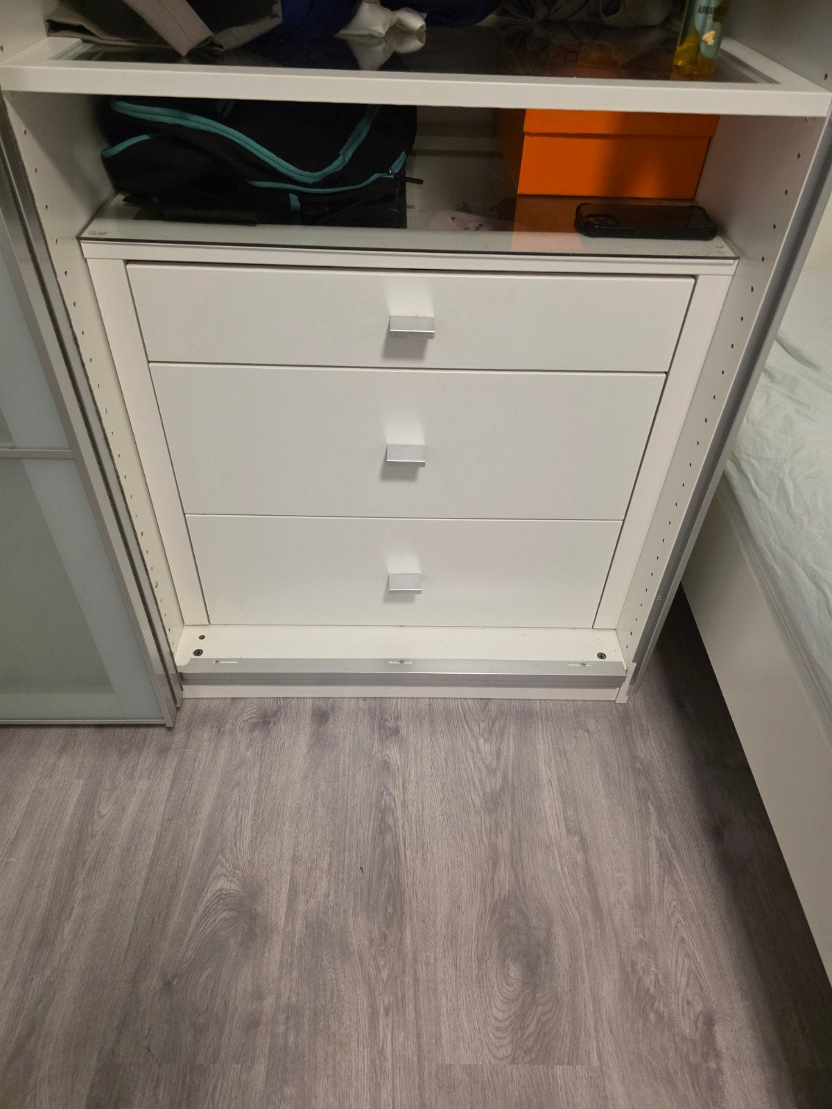 Inbouw ladekast, Ophalen, Modern en functioneel, Gebruikt, Overige materialen