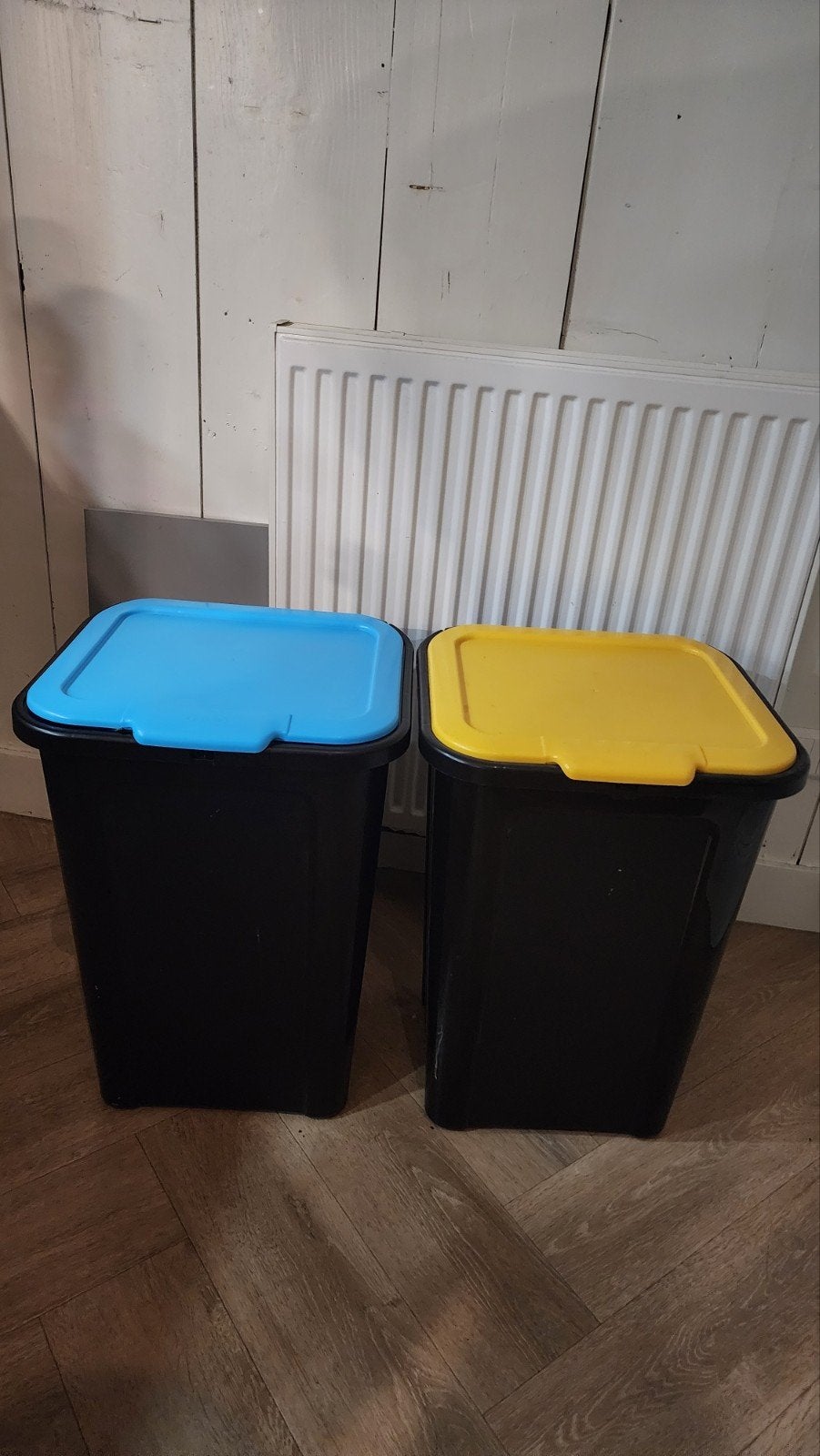 Vuilnisbak x 2, 40 liter of meer, Ophalen