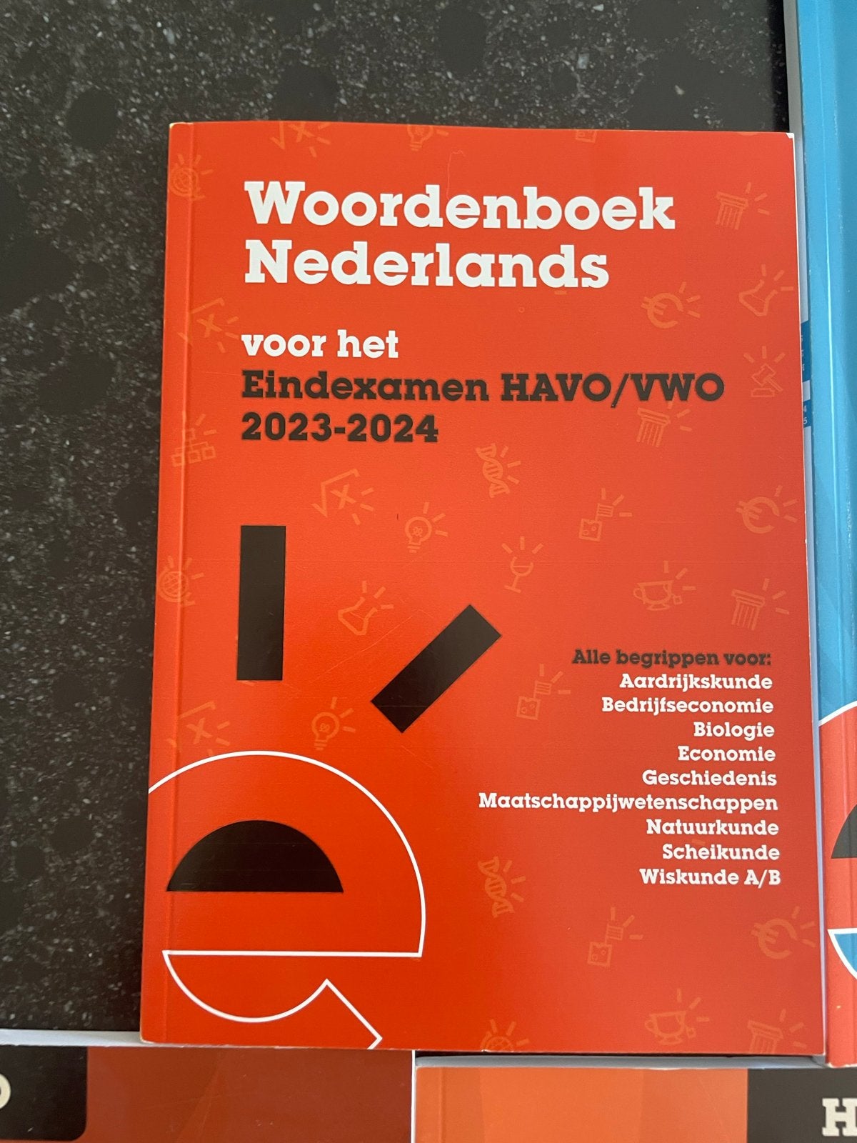 Examentraining boekjes HAVO 2024-2025 + Woordenboek, Ophalen of Verzenden, Zo goed als nieuw, HAVO, Wiskunde A