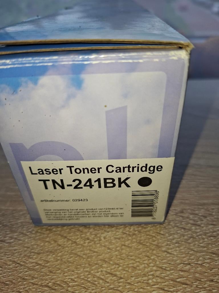 123inkt Laser Toner Cartridge TN-241BK zwart tbv Brother, Computers en Software, Printerbenodigdheden, Ophalen of Verzenden, Nieuw