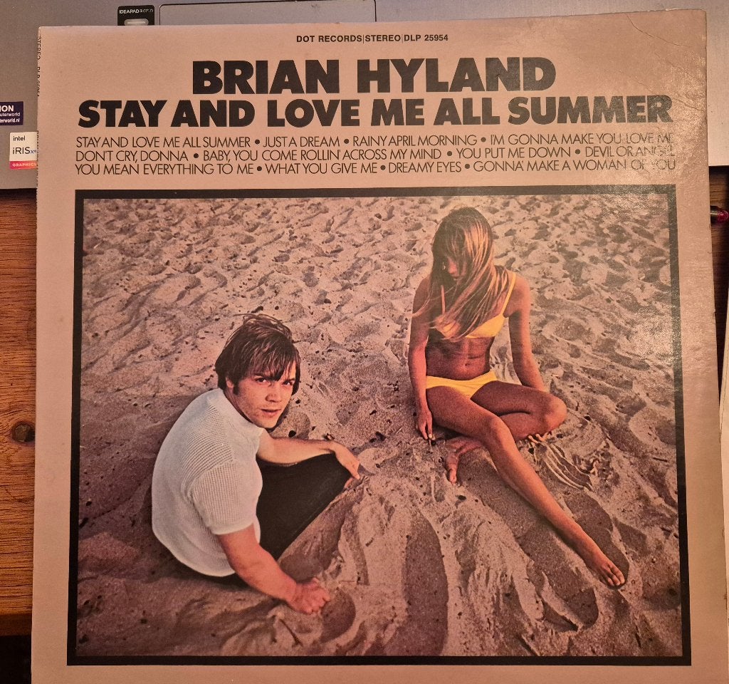 DOT records Brian Hyland  Stay And Love Me All Summer, Cd's en Dvd's, Beschermende buitenhoes, LP, Verzenden, Zo goed als nieuw