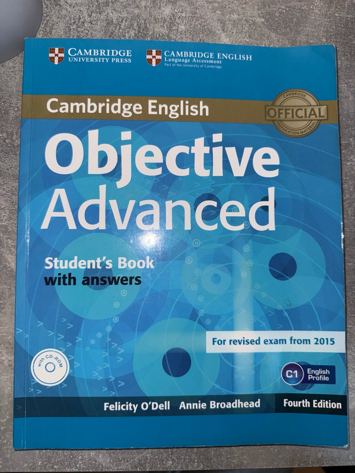Cambridge English Objective Advanced Student's Book C1, Boeken, Ophalen of Verzenden, Zo goed als nieuw, Non-fictie