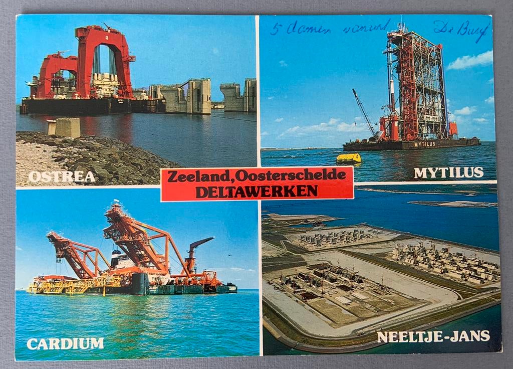 Zeeland, Oosterschelde Deltawerken, Verzenden, Gelopen, Zeeland