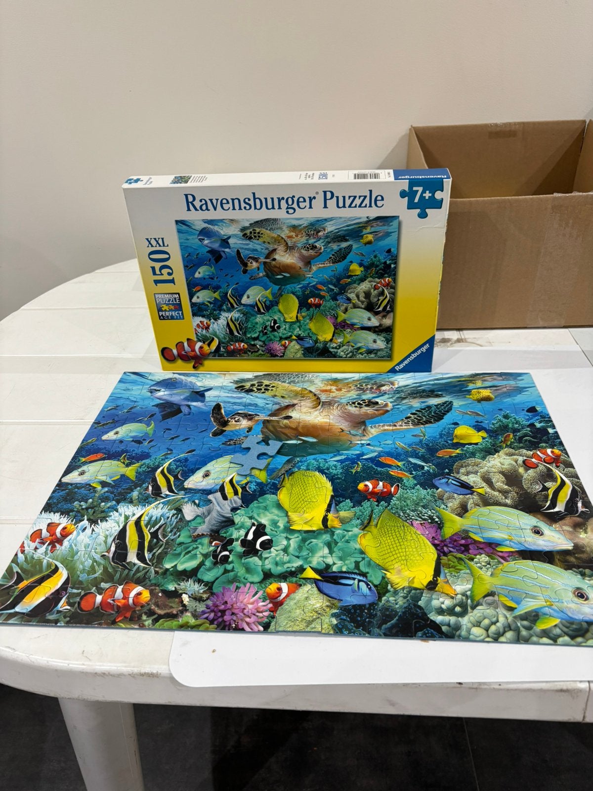 Ravensburger puzzel, Ophalen of Verzenden, Minder dan 500 stukjes, Zo goed als nieuw