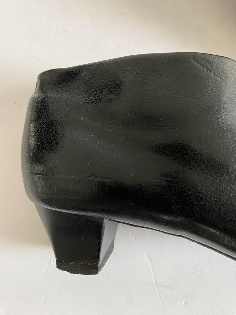 i338 Peter Kaiser maat 40 leren pumps lage laarsjes zwart, Kleding | Dames, Schoenen, Peter Kaiser, Zwart, Ophalen of Verzenden