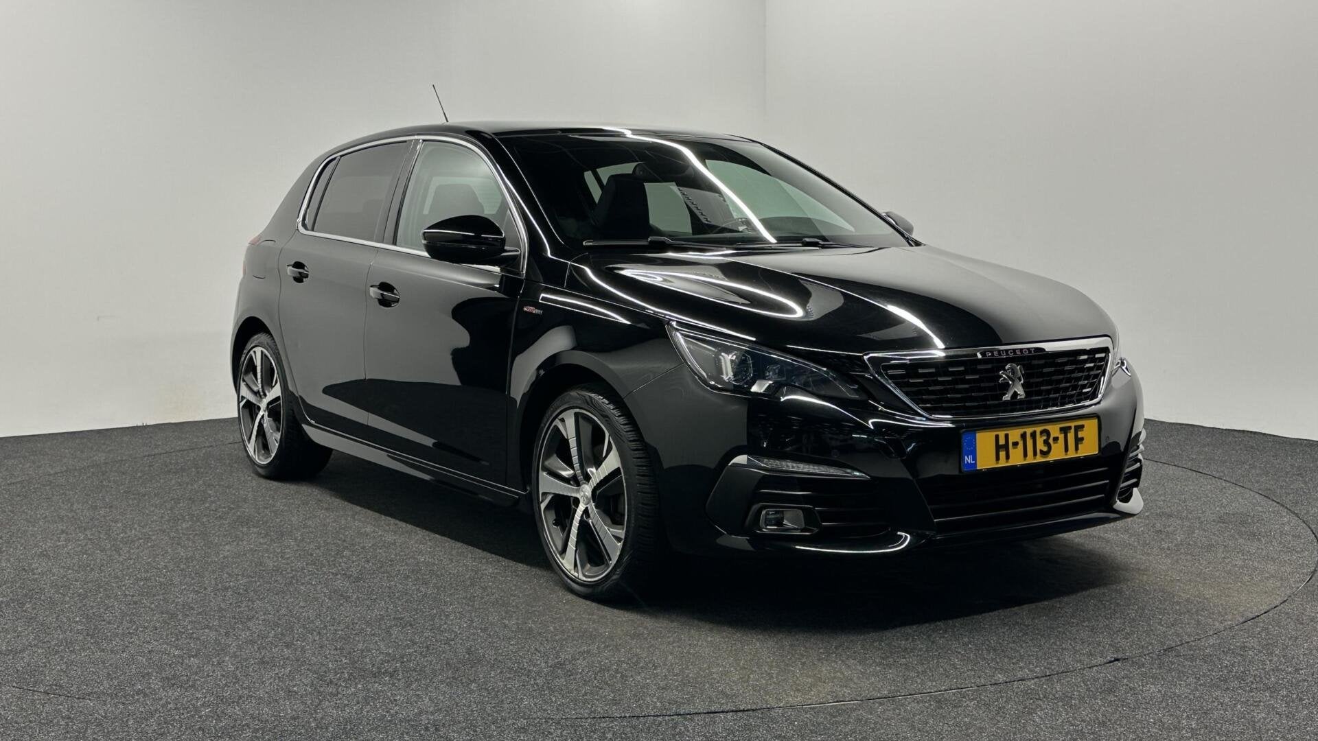 Peugeot 308 1.2 PureTech GT-Line PANO CARPLAY NAVI ECC CRUIS, Auto's, Gebruikt, 1199 cc, Met garantie (alle), Zwart