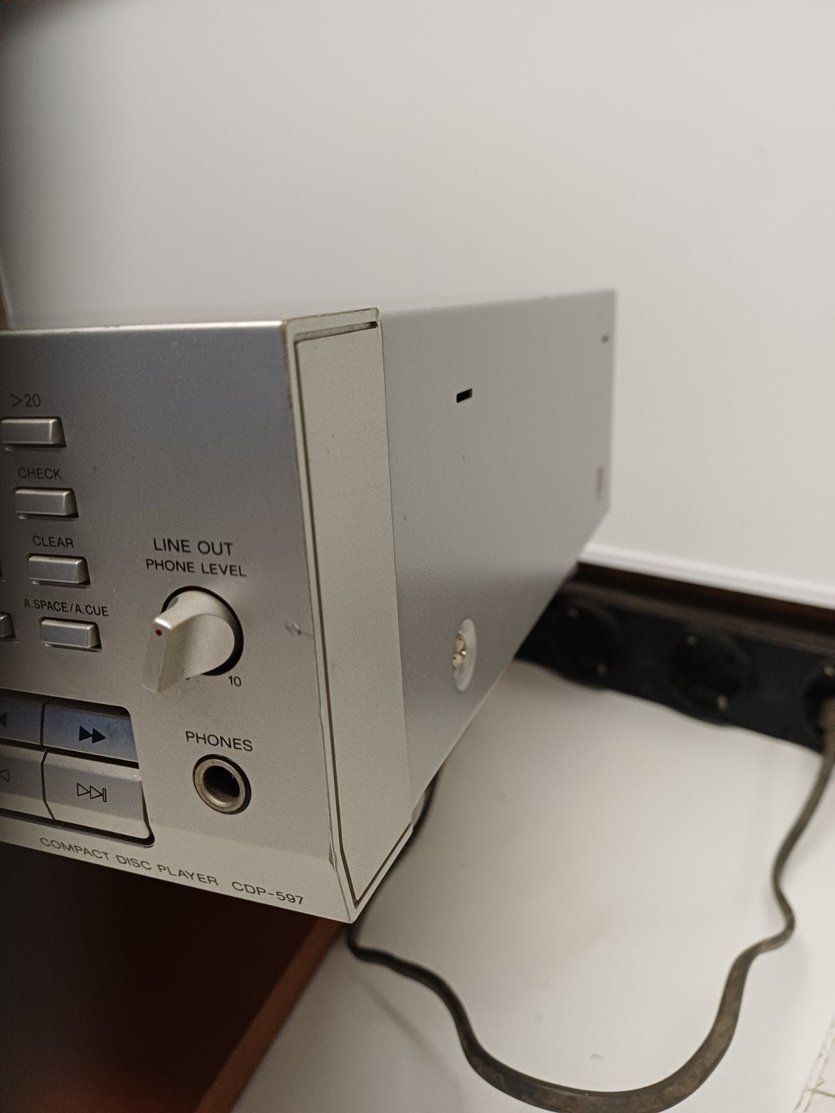 Sony CDP-597 CD Speler - Goede Staat, Werkt Prima, Audio, Tv en Foto, Cd-spelers, Ophalen of Verzenden, Gebruikt, Sony