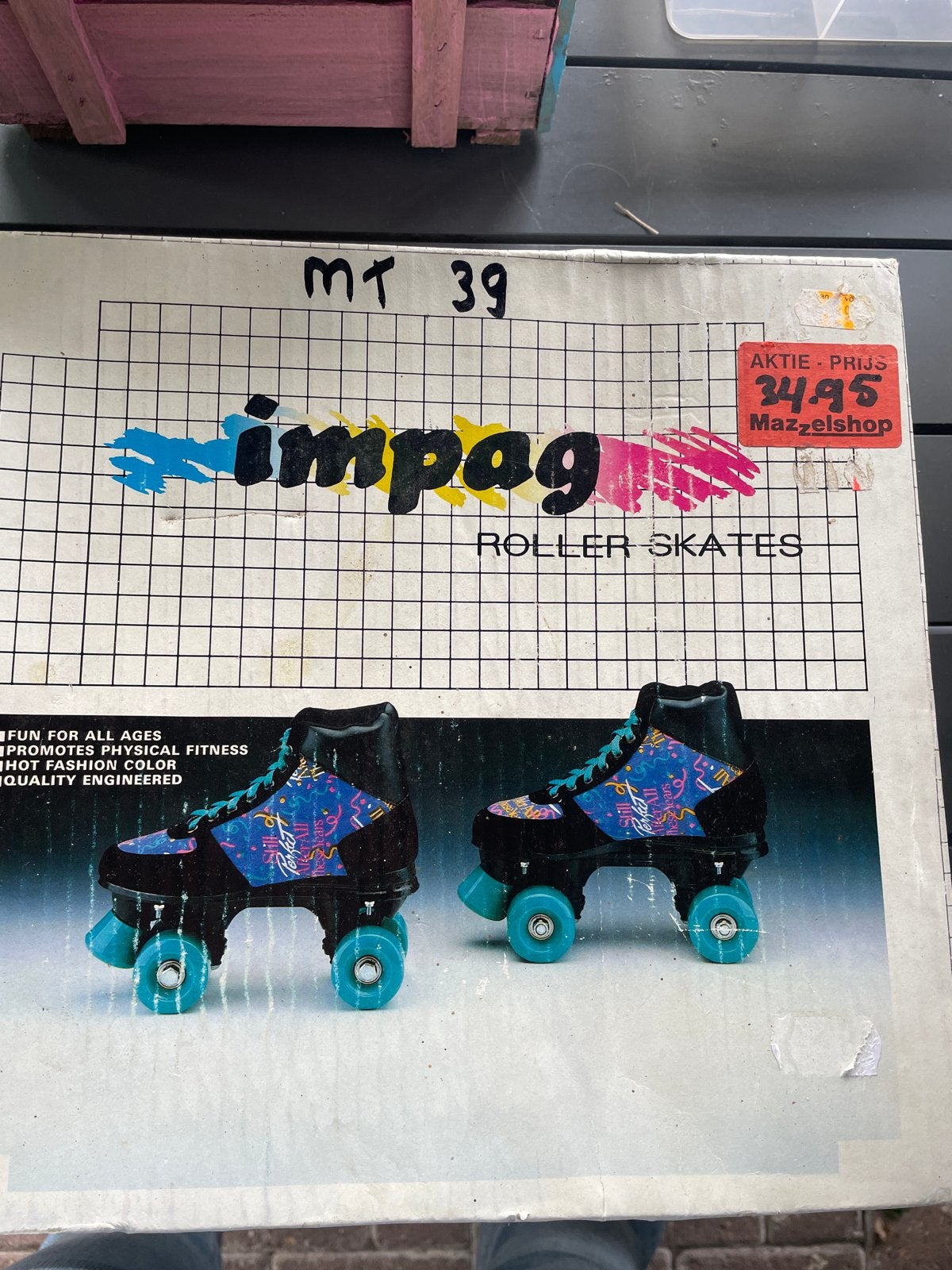 Impag Roller Skates - Maat 39 - Vintage Look, Ophalen, Gebruikt, Dames