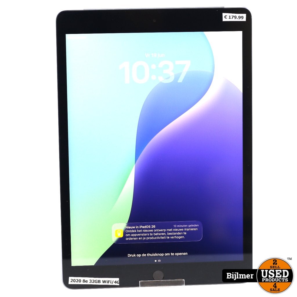 iPad 8e 2020 32GB WiFi/4G Space Gray | Nette Staat, Apple, Gebruikt, Support@apple.com, One Apple Park Way
Cupertino, CA 95014
United States