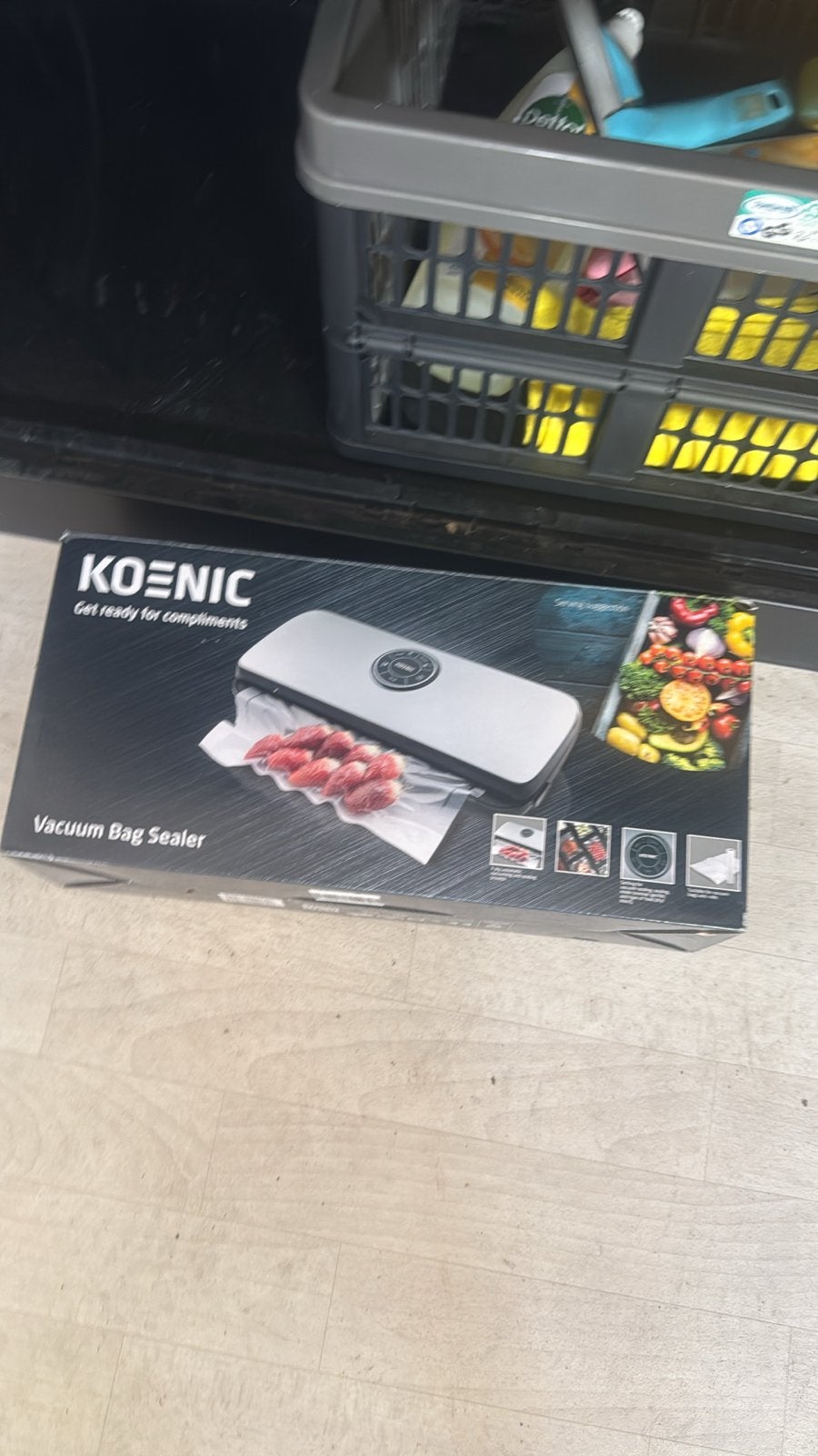 Koenic Vacuüm Sealer - Nieuw in doos, Ophalen, Nieuw