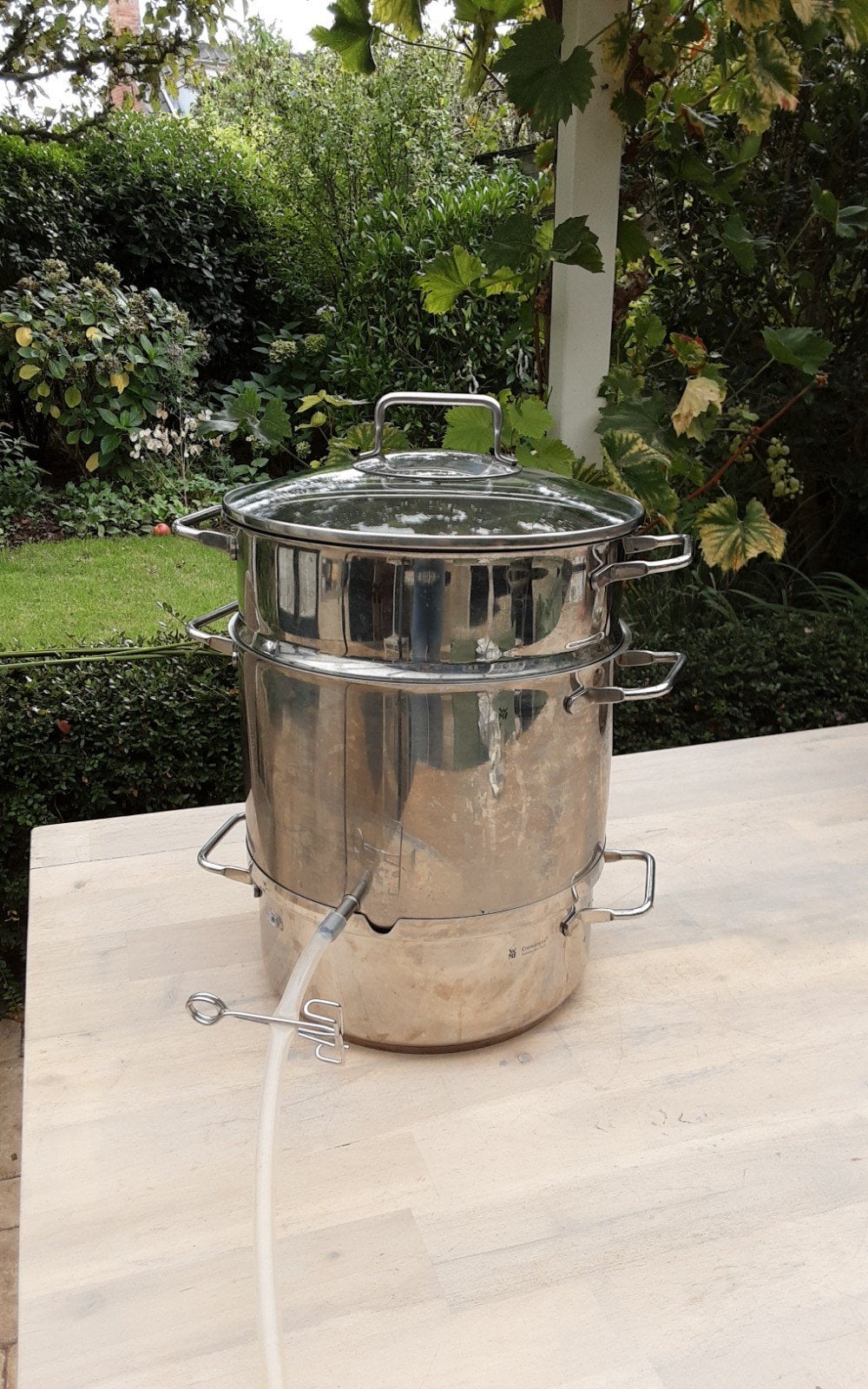 WMF sapcentrifuge / sapmaker - RVS, Ophalen, Gebruikt, Overige typen, Met deksel