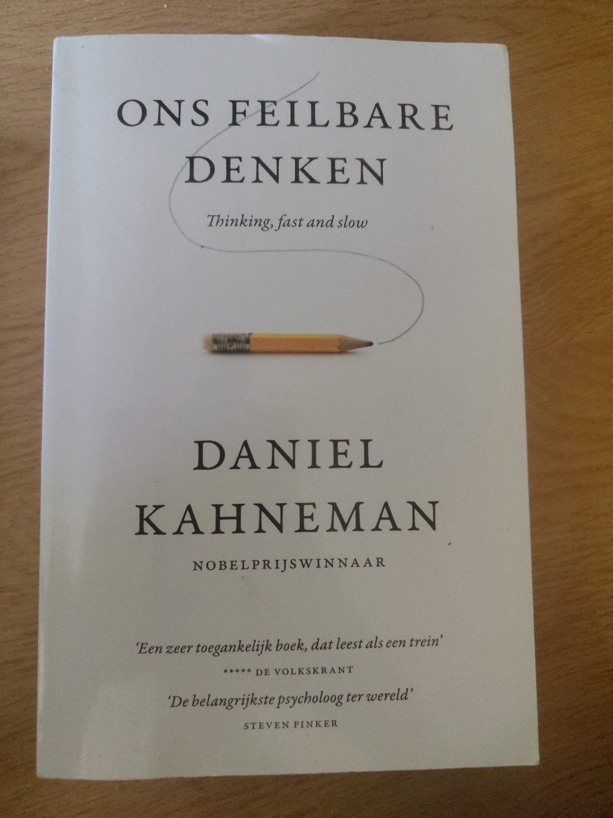 Ons Feilbare Denken - Daniel Kahneman (Nobelprijswinnaar), Boeken, Psychologie, Ophalen, Zo goed als nieuw, Cognitieve psychologie