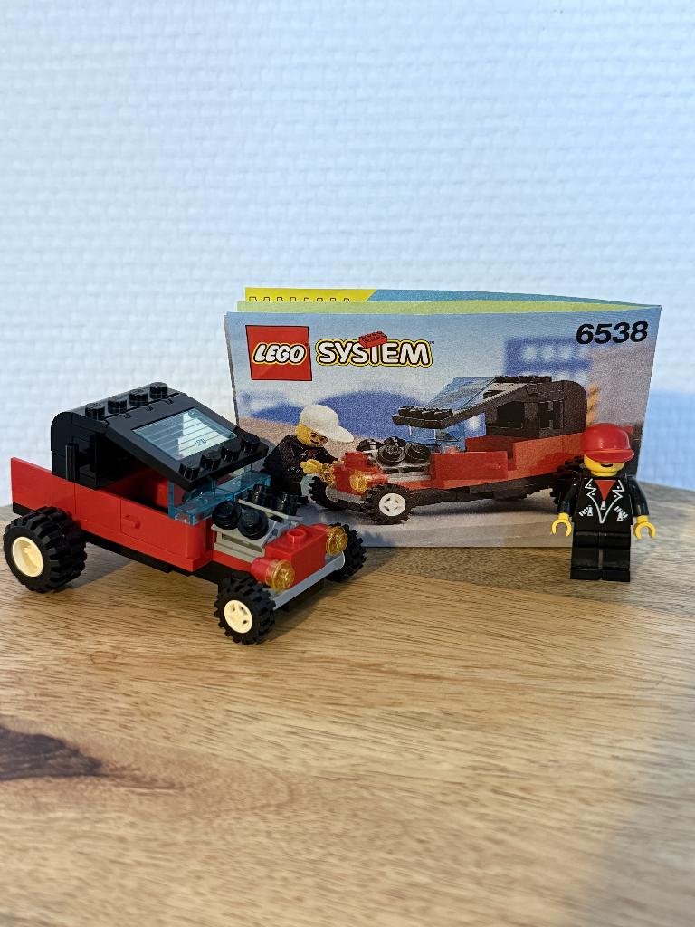 Lego 6538 raceauto, City, Lego, Compleet, Ophalen of Verzenden