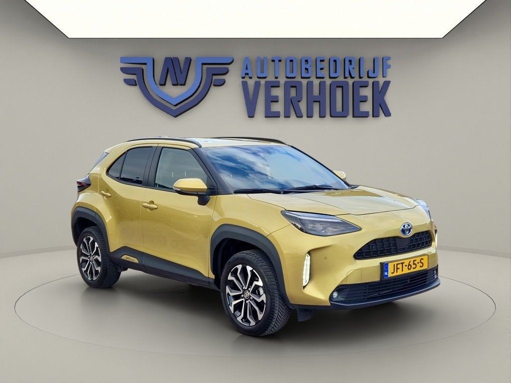 Toyota Yaris Cross 1.5 Hybrid Dynamic Carplay - Stoelverwarm, Auto's, Toyota, 12 maanden, Stof, Gebruikt, 115 pk