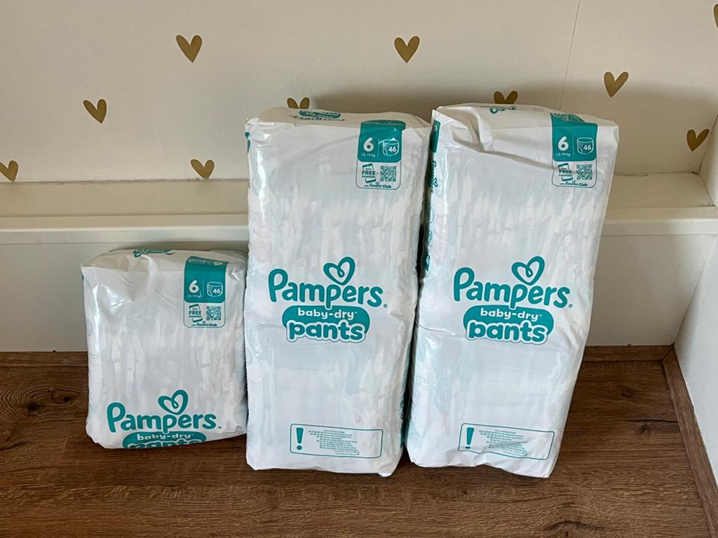 Pampers baby-dry pants maat 6, 100 stuks, Ophalen, Nieuw