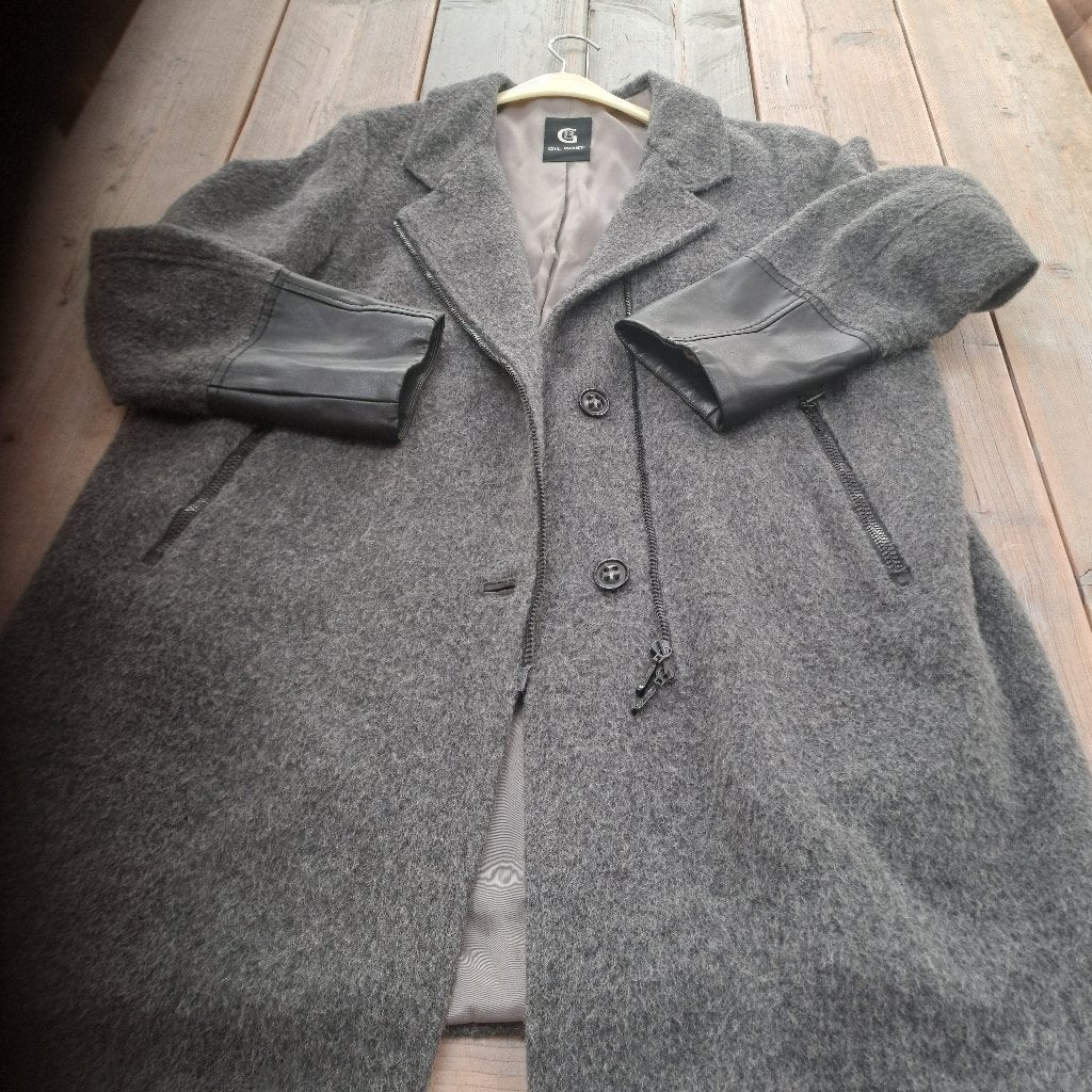 Gil Bret damesjas mantel maat 46, Kleding | Dames, Ophalen, Gedragen, Maat 46/48 (XL) of groter, Grijs