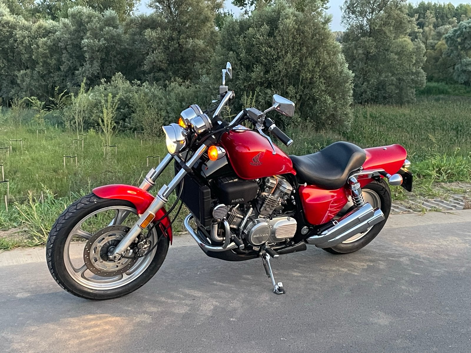 Honda VF700C Supermagna 1987 - Zeldzaam Mooi!, Cardan-aandrijving, 4 cilinders, Chopper, Gebruikt