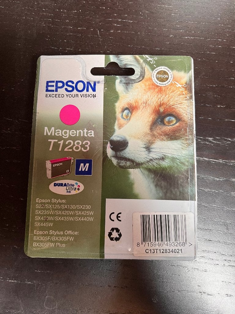 Epson T1283 Magenta Inktcartridge - Origineel, Ophalen of Verzenden, Nieuw, Cartridge, Epson