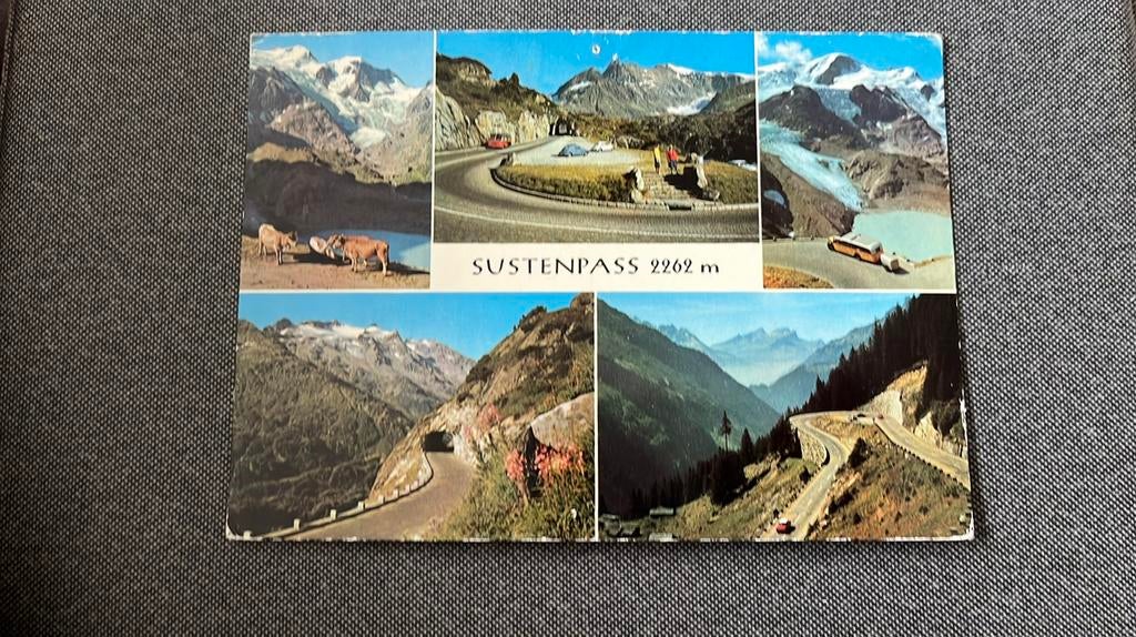 VW kevers Bussen Sustenpass Zwitserland, Ophalen of Verzenden, 1960 tot 1980, Gelopen, Voertuig