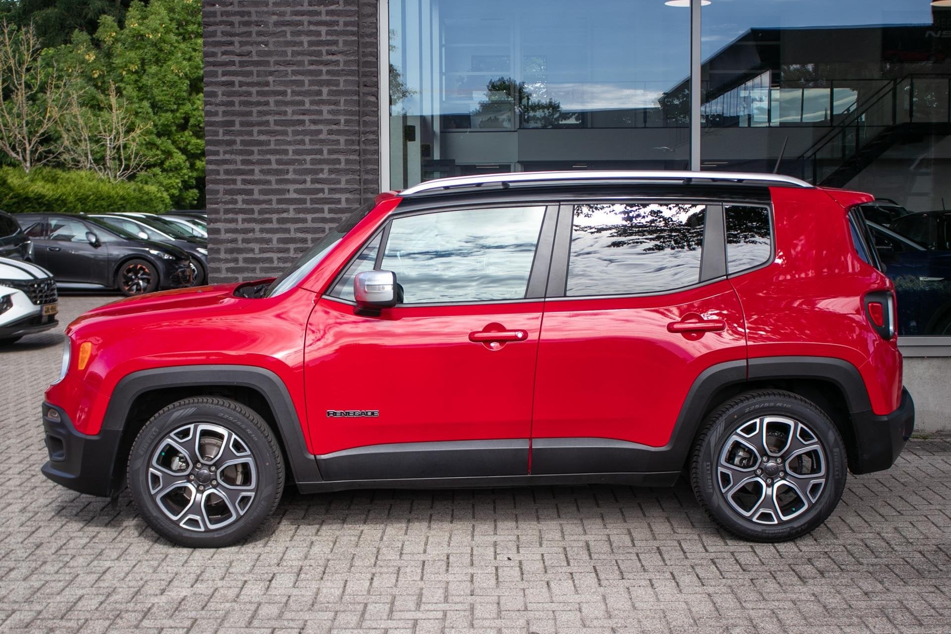 Jeep Renegade 1.4 MultiAir Limited | Navi | Camera | Adapt., Auto's, Gebruikt, 4 cilinders, 400 kg, Origineel Nederlands