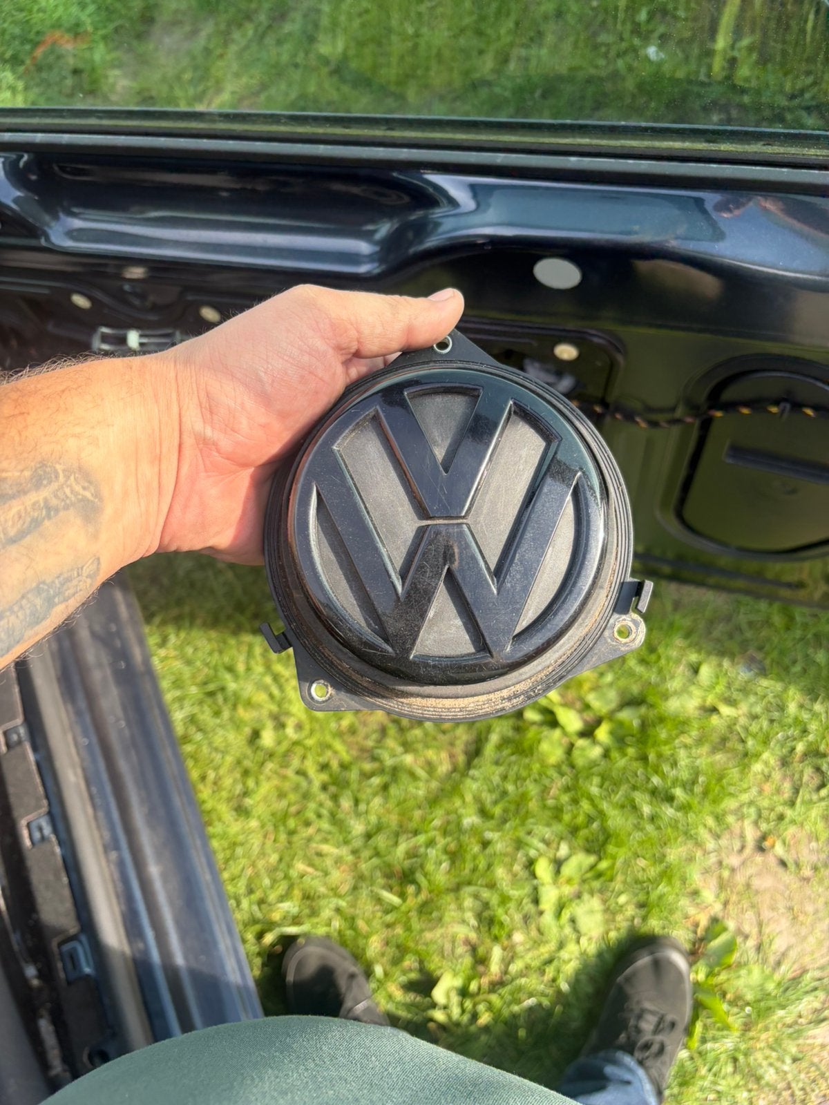 Golf 6 koffebak logo, Ophalen of Verzenden, Achterklep